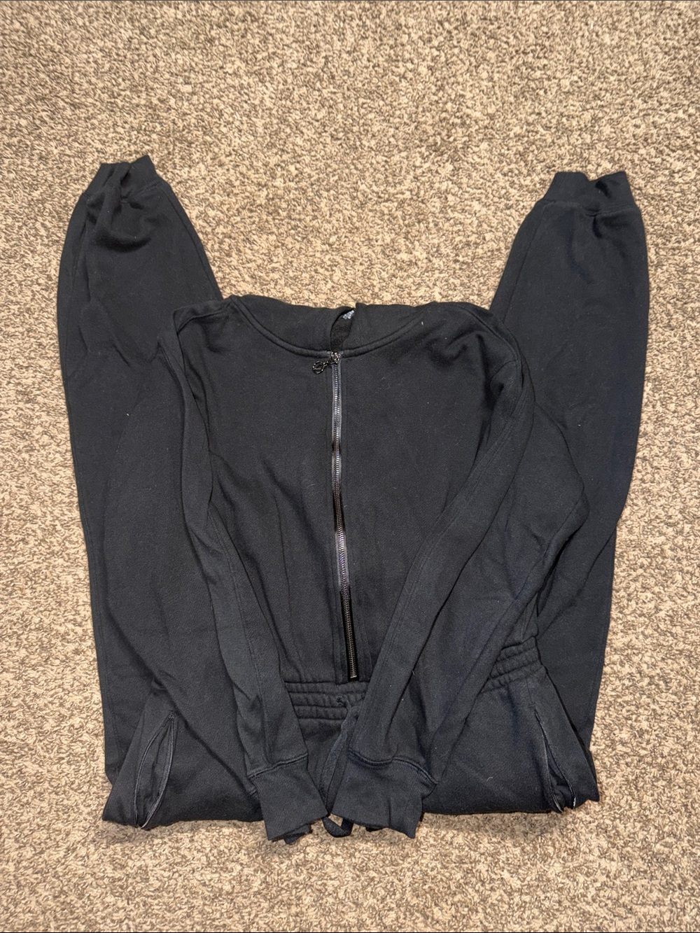 Victoria's Secret Black Long Sleeve Jumpsuit